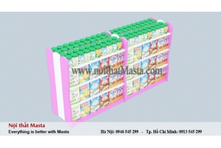 Kệ trưng bày thấp giữa nhà MTKTB113